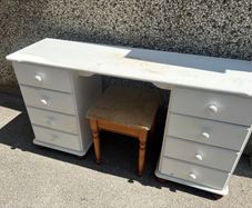 Dressing table and stool