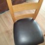 Solid Oak Dining table and 8 chairs Image 3