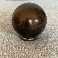 Crystal large sphere natural black tourmaline 4cm