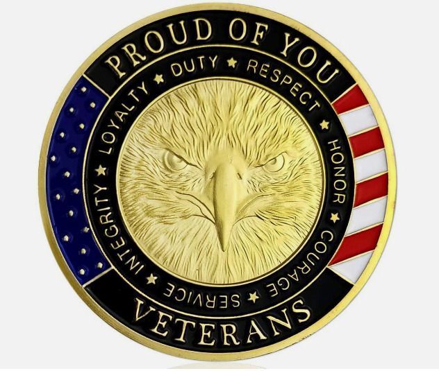 ''Thank You for Your Service'' Challenge Coin
