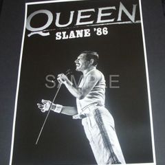 Queen concert poster Slane Castle Ireland 1986 A3 Size reproduction