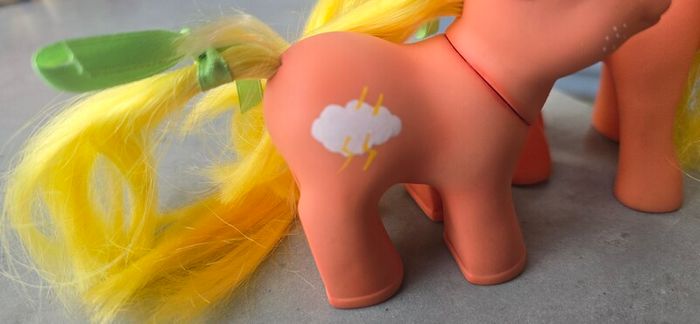 Mammy and Son Custom Lighting Mountain Boy Ponies using MLP G1 Base My Little Pony