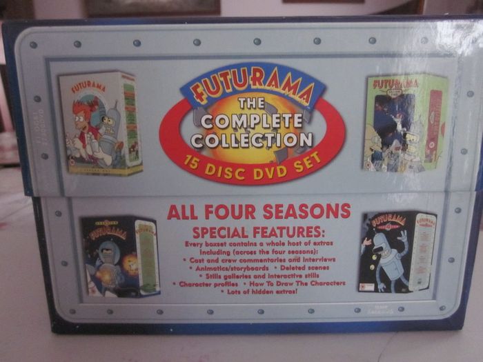 Futurama The Complete Collection 15 DVD  Set
