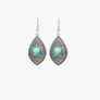 Silver  Moon Earrings - lovely gift + other amazing earrings available Image 3