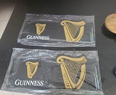 guinness bar runners x 2 in wrspper