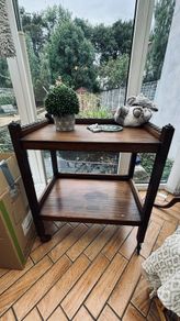 Mahogany Serving Trolley