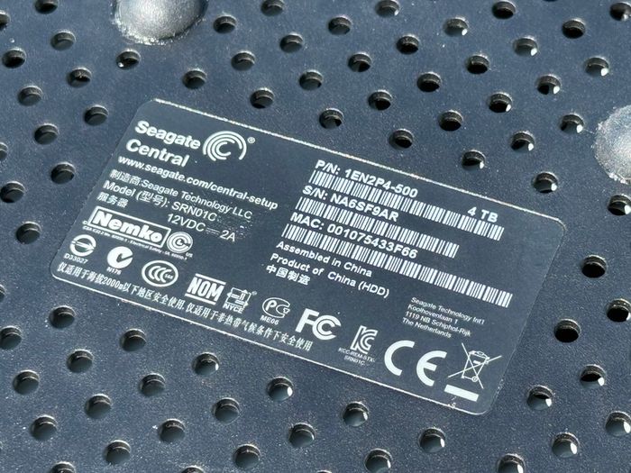 Seagate Central 4tb Nas Dlna Ftp Samba