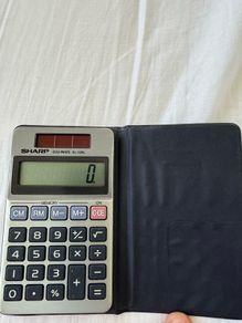 Vintage Sharp ELSI MATE EL 326L solar scientific calculator