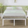 41 cm King Size Bed Frame with Rounded Corner Legs, 5ft Metal Platform Image 7