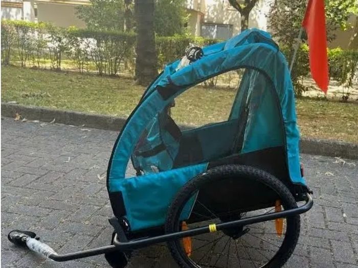 Double Seat Bike Trailer