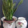 Two Royal Albert "Old Country Roses" Items with Some Damage - A Planter and a "Chelsea" Vase, See Condition Report. Price for Both Image 2