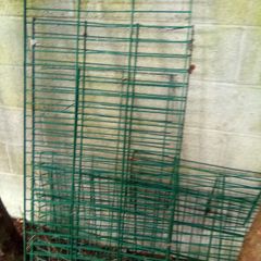 Green.  Security. Fencing