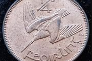 [#120] - Ireland 1959 | ERROR | Irish 1/4d | Farthing | Woodcock | KM.9 | UNC