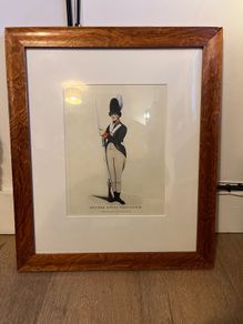 Vintage Oxford Loyal Volunteer framed print