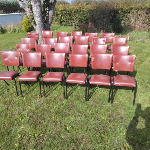 metal framed chairs