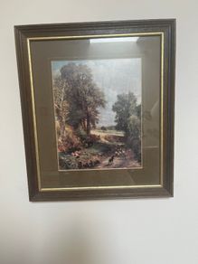 Framed Print The Cornfield    Made in Britain