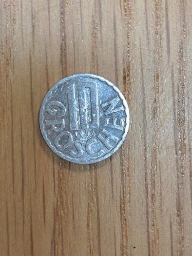 Austria 10 groschen coin