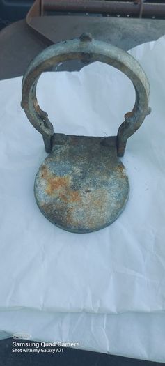 stopcock aluminum water cover with frame,,buyer collects or pays postage,  never used