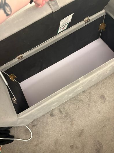 Storage Bench Bed End