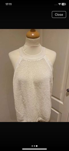 Cream M&S top - new - size 12