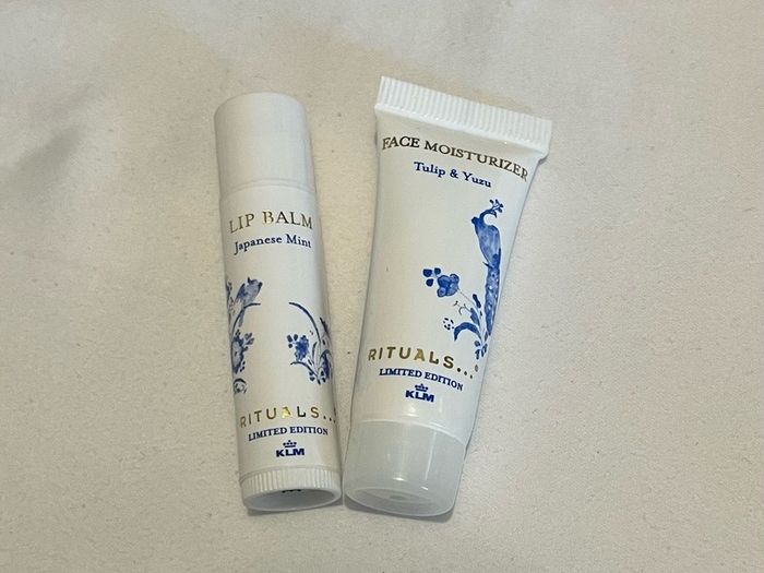 rituals limited edition lip balm and mini moisturiser