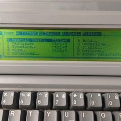 Sharp FW-500 font writer word processor