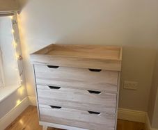 Mamas and Papas Chest of Drawers with baby changing top