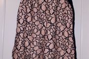 F&amp;F Pink Black Top - Size 12