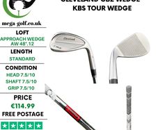 Cleveland CBZ Wedge Aw 48 Degree.12 / KBS Tour Wedge