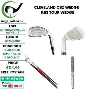 Cleveland CBZ Wedge Aw 48 Degree.12 / KBS Tour Wedge
