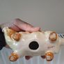 Porcelain cow or yak figurine Image 5