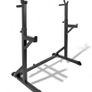 Squat rack, Olympic barbell, 100kg weights, adjustable bench (new) Image 2