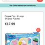 Peppa Pig - 4 Large Shaped Puzzles Image 2