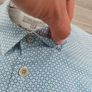 Ted Baker Button Down Patterned Shirt Mens Large Image 5