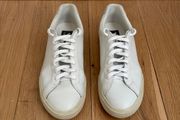 Veja White Leather Trainers