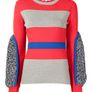 Enfold colour-block jumper Image 3