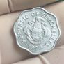 Seychelles 5 Cents 1977 Fish Low Mintage Image 5