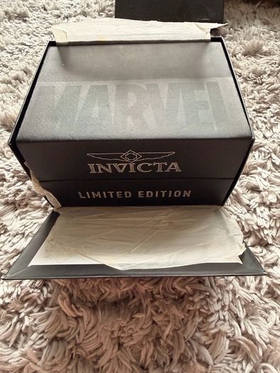 Marvel Comics Invicta 26913 51mm Iron Man LE #029/4000 Rose Watch NOS New Box