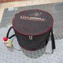LotusGrill G340 Blazing Red BBQ, steel hood, teppanyaki plate Image 3