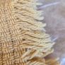 100% Pure New Wool Yellow Blanket Throw Image 2
