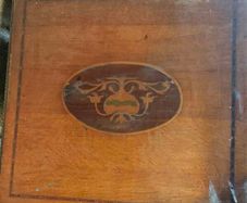 Antique c.1920s or 30s FloorStanding Cabinet Gramophone, Goldring Special-Electro 24 Soundbox, Hand Crank