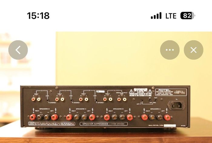 Rotel 8 Channel Power Amp
