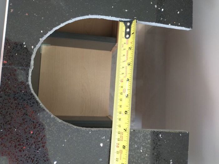 Vanity Unit (IKEA Godmorgen) with Quartz Top (Basin Included)