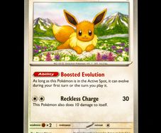 Eevee 143/191 Common Scarlet Violet Surging Sparks Pokemon Card SV