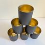 Brand New Black Candle Jars, cases of 24 Image 2