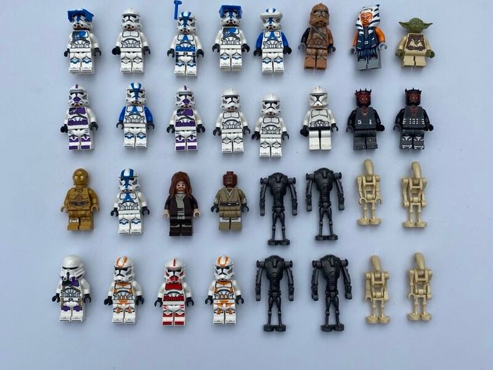 LEGO Star Wars Clone Wars Minifigure Lot  Clones, Droids, Stormtroopers & Sets