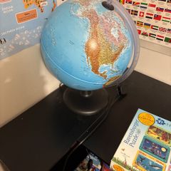 globe with lite