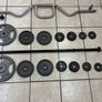 Full Weightlifting Gym Weights And Bars Set, Complete Collection! Image 3