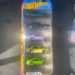 hot wheels fast and furious 5 pack