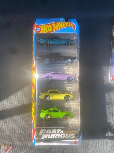 hot wheels fast and furious 5 pack